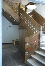 Odense adelige Jomfrukloster, trappe